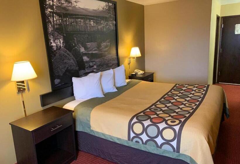غرفة قياسية سرير كينج, Super 8 By Wyndham Eau Claire Wi
