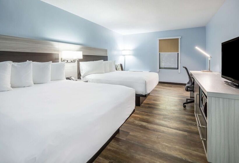 Номер Стандарт 2 Двуспальные Кровати, Rodeway Inn