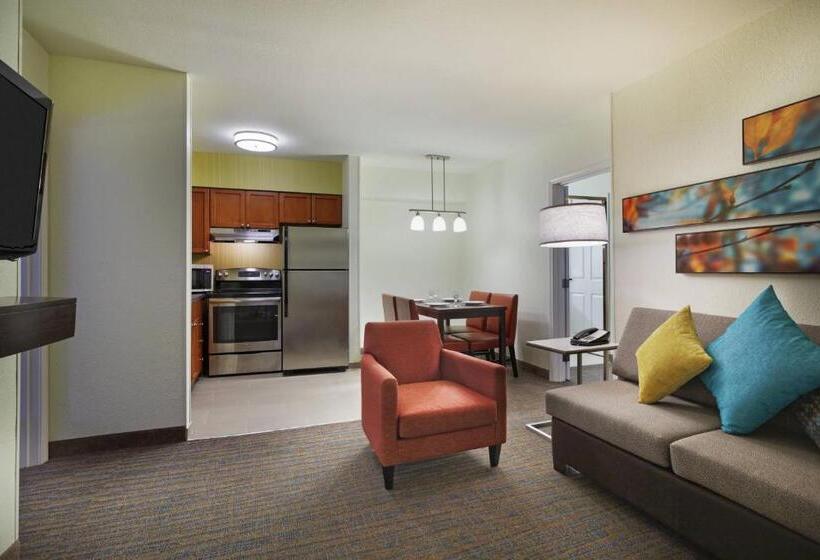 Люкс 2 Спальни, Residence Inn Houston By The Galleria