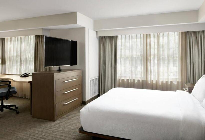 キングサイドベッドのスタンダードワンルーム, Residence Inn Pleasanton