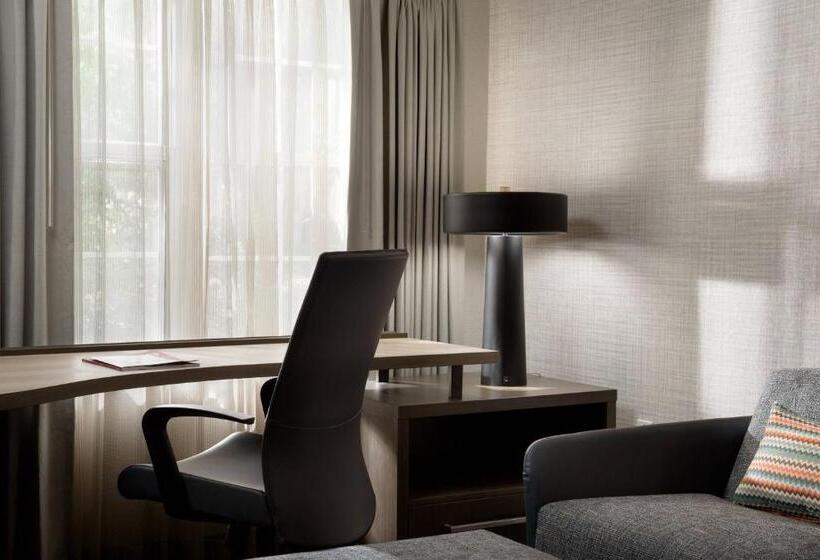 キングサイドベッドのスタンダードワンルーム, Residence Inn Pleasanton