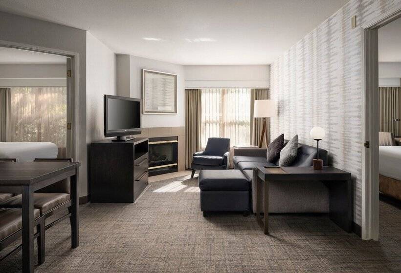 침실 2개 스위트, Residence Inn By Marriott Stockton