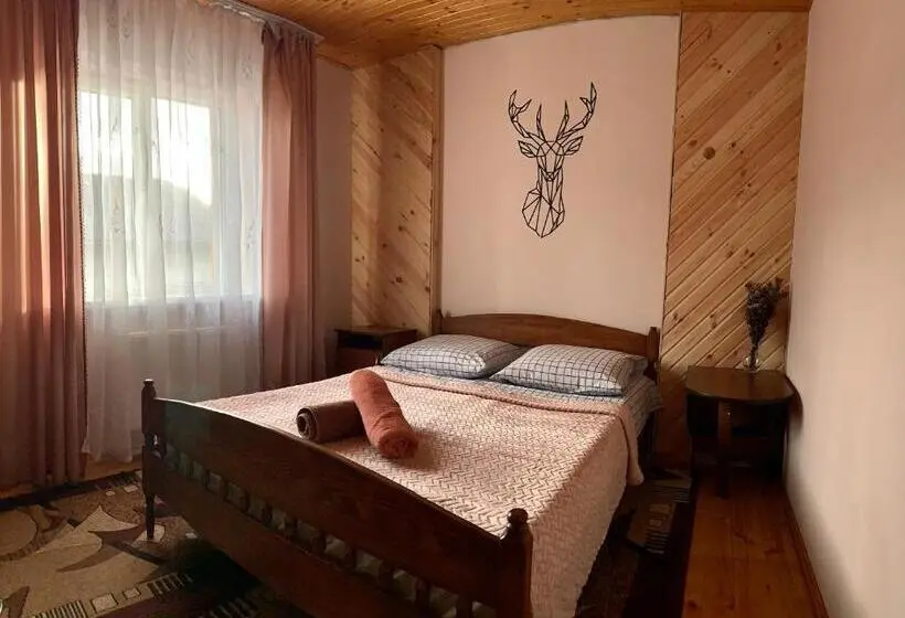 کلبه ییلاقی, ніч над карпатами