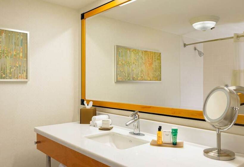Suite met Kingsize Bed, Hilton San Francisco Airport Bayfront