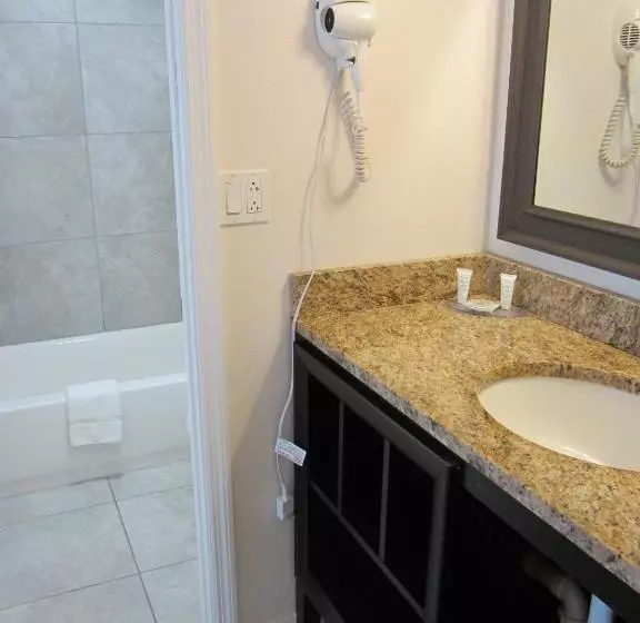 キングサイズベッドのデラックスルーム, Lantern Inn & Suites  Sarasota