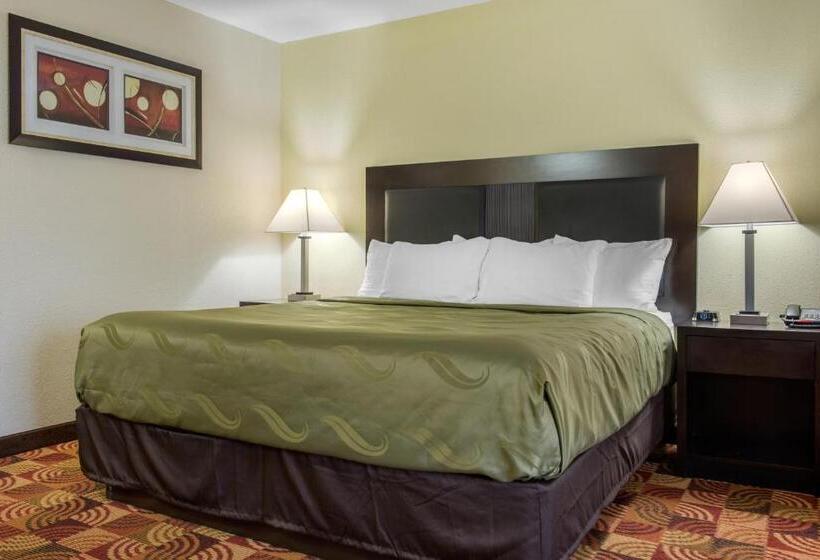 キングサイズベッドのスタンダードルーム, Quality Inn Bloomington Near University