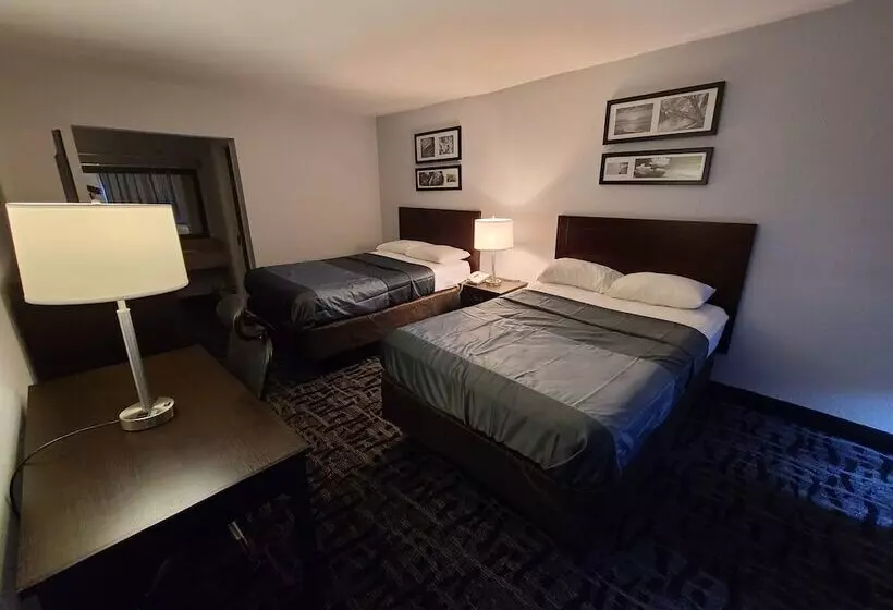 ２ダブルベッドのスタンダードルーム, Scottish Inns Manchester