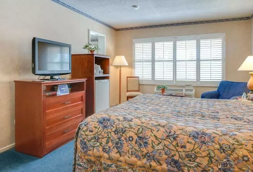اتاق استاندارد با تخت بزرگ, Saga Motor Hotel Pasadena