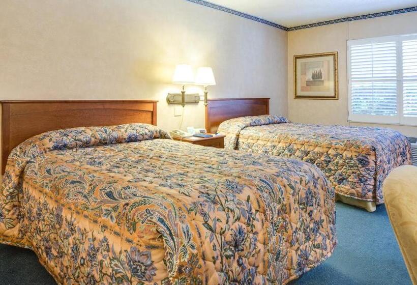 带2个双人床的标准工作室, Saga Motor Hotel Pasadena