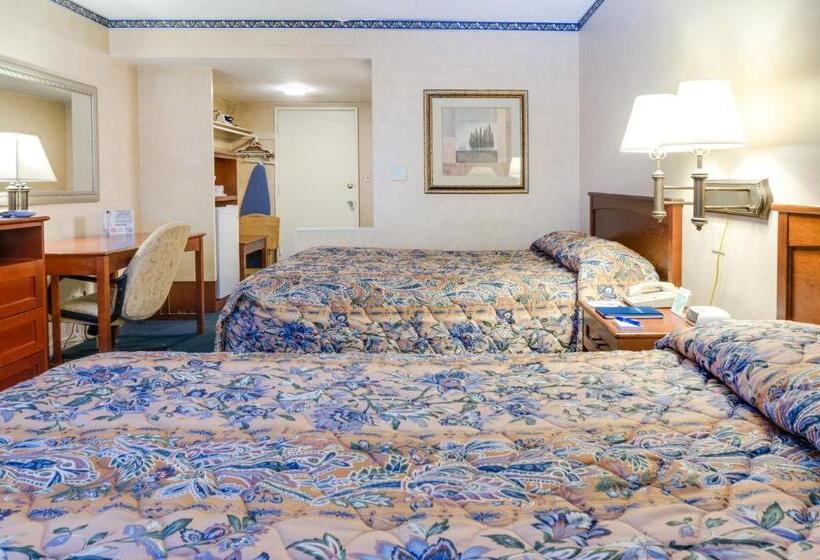 غرفه قياسيه سريرين مزدوجين, Saga Motor Hotel Pasadena