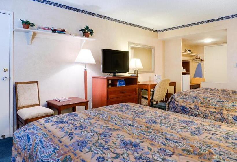 غرفه قياسيه سريرين مزدوجين, Saga Motor Hotel Pasadena