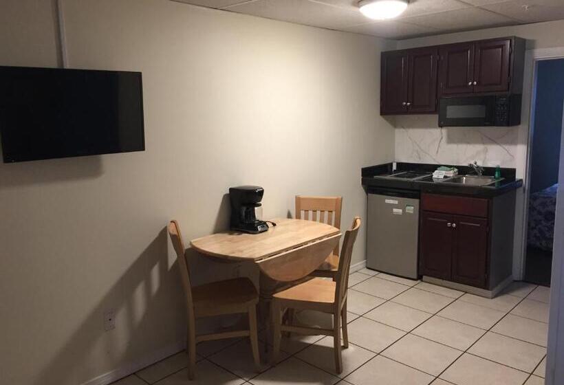 带大床的标准间, Sea Cliff House Motel