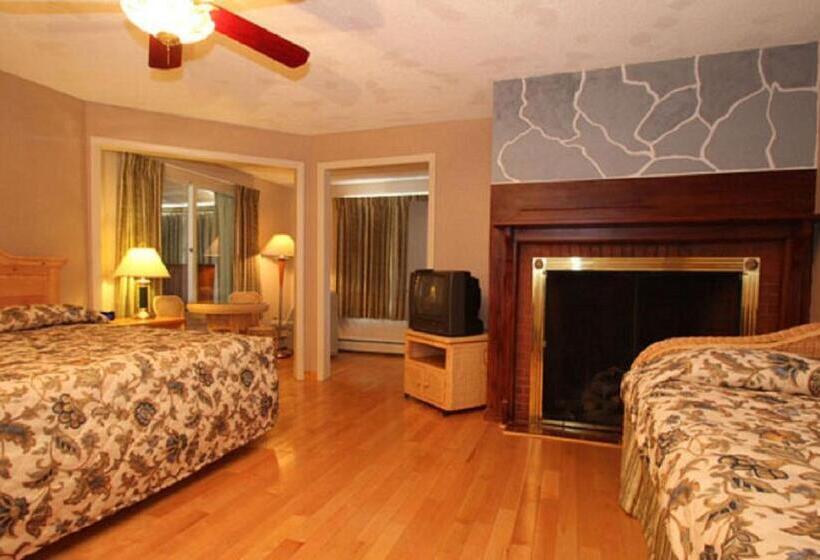 带大床的套房, Sea Cliff House Motel