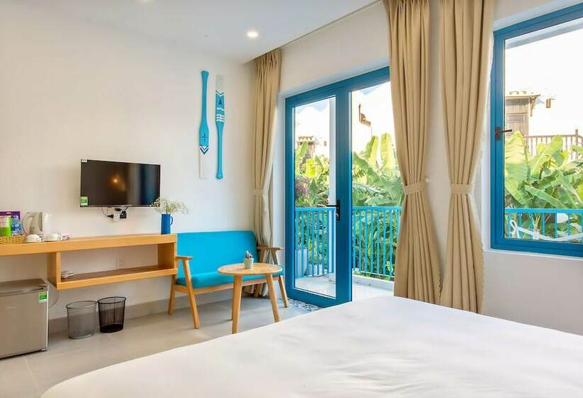 اتاق استاندارد با چشمانداز استخر, Santorin Hoian Villa