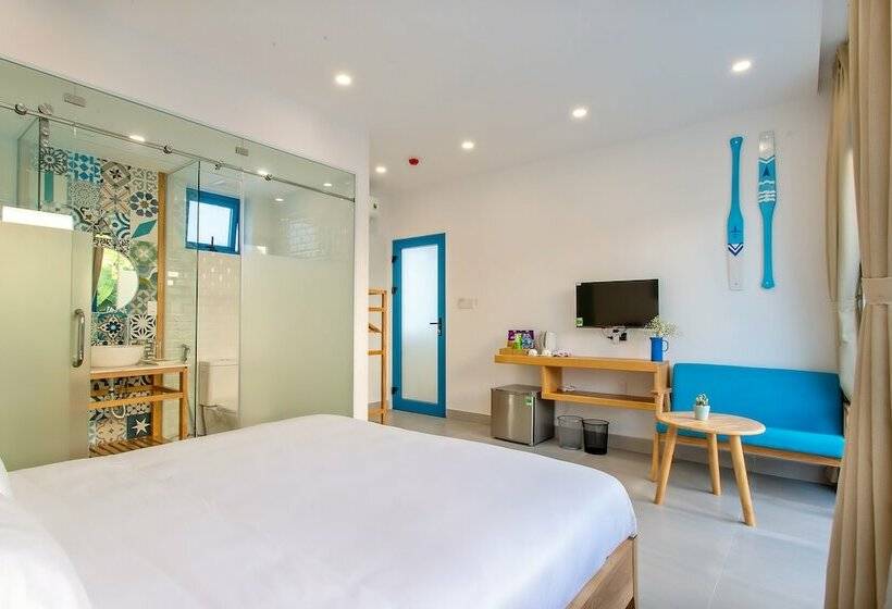 اتاق استاندارد با چشمانداز استخر, Santorin Hoian Villa