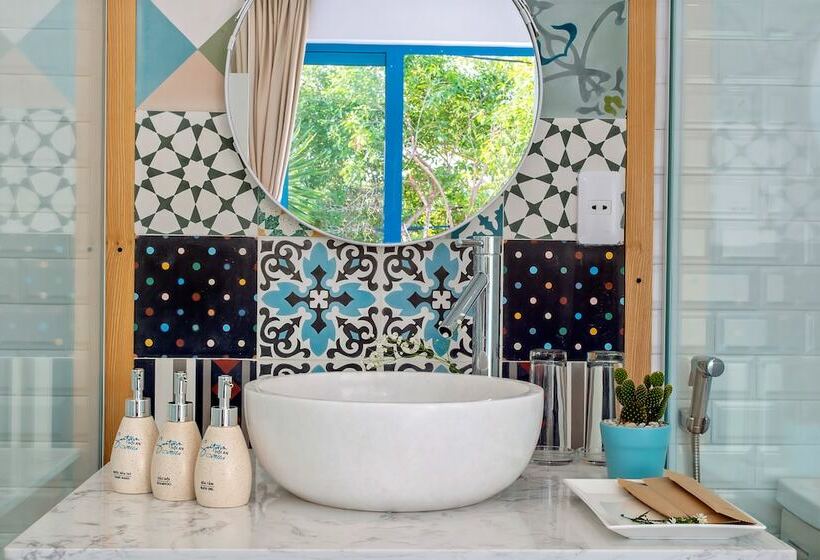 اتاق استاندارد با چشمانداز استخر, Santorin Hoian Villa