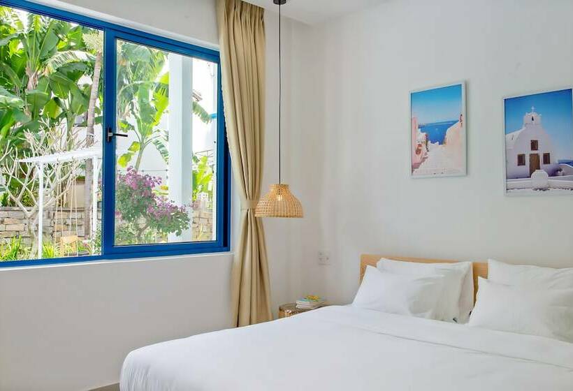 اتاق استاندارد با چشمانداز استخر, Santorin Hoian Villa