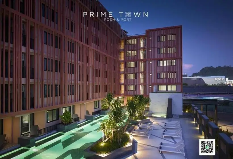 اتاق سوپریور با چشم‌انداز استخر, Prime Town   Posh & Port Hotel Phuket