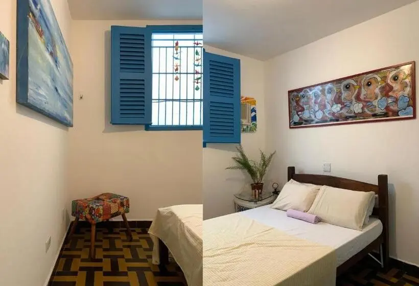 اتاق استاندارد با سرویس بهداشتی مشترک, Zili Pernambuco   Hostel Pousada