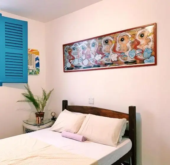 اتاق استاندارد با سرویس بهداشتی مشترک, Zili Pernambuco   Hostel Pousada