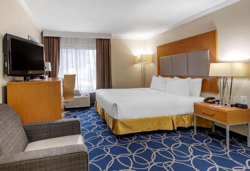 장애인을 위한 킹사이즈 침대 스탠다드 룸, Comfort Inn & Suites Houston I10 West Energy Corridor