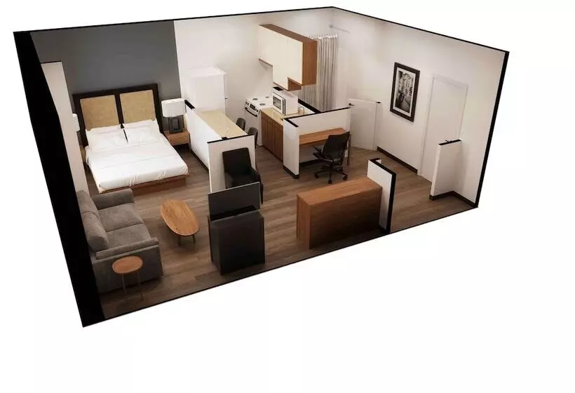 استودیوی لوکس, Extended Stay America Suites   Columbia   Greystone