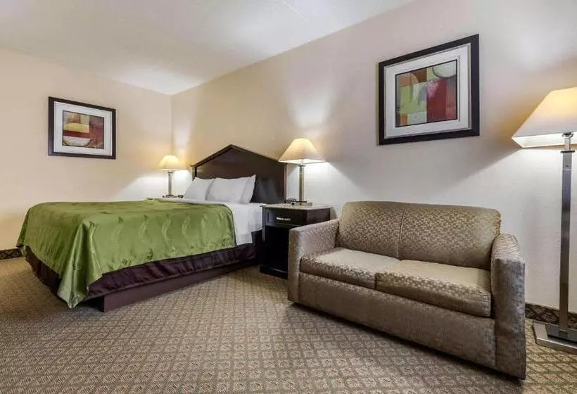 キングサイズベッドのスタンダードルーム, Quality Inn Fort Wayne