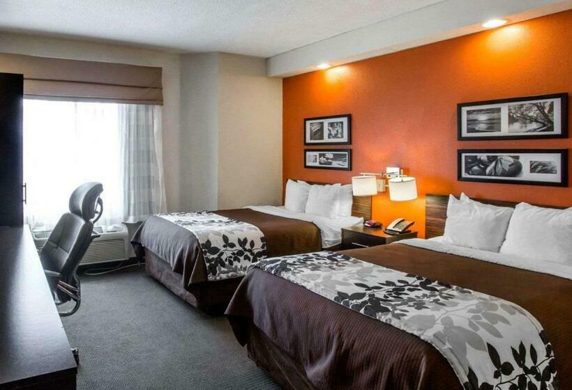 غرفه قياسيه سريرين مزدوجين, Sleep Inn Nashville   Brentwood   Cool Springs