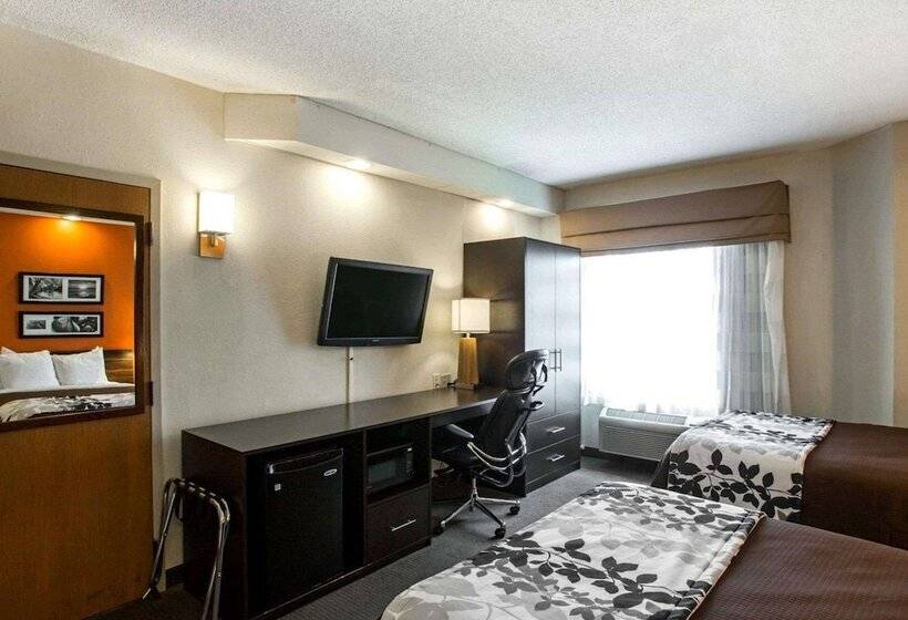 غرفه قياسيه سريرين مزدوجين, Sleep Inn Nashville   Brentwood   Cool Springs