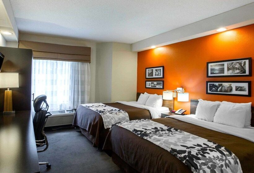 غرفه قياسيه سريرين مزدوجين, Sleep Inn Nashville   Brentwood   Cool Springs