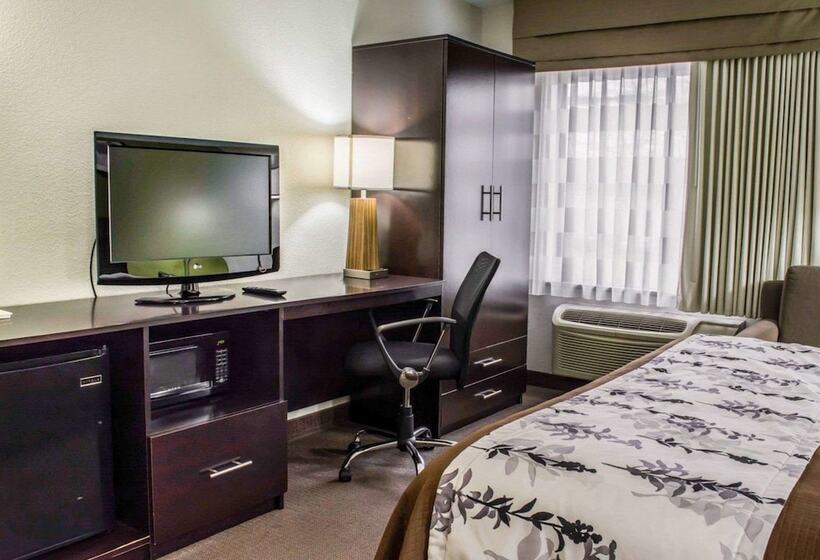 带2个双人床的标准工作室, Sleep Inn Richmond South