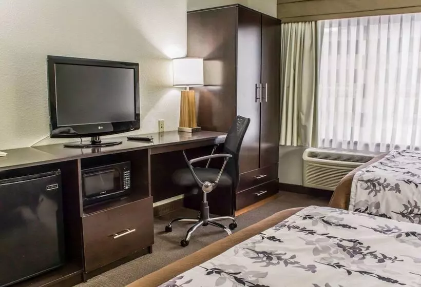اتاق استاندارد با 2 تخت دوبل, Sleep Inn Richmond South