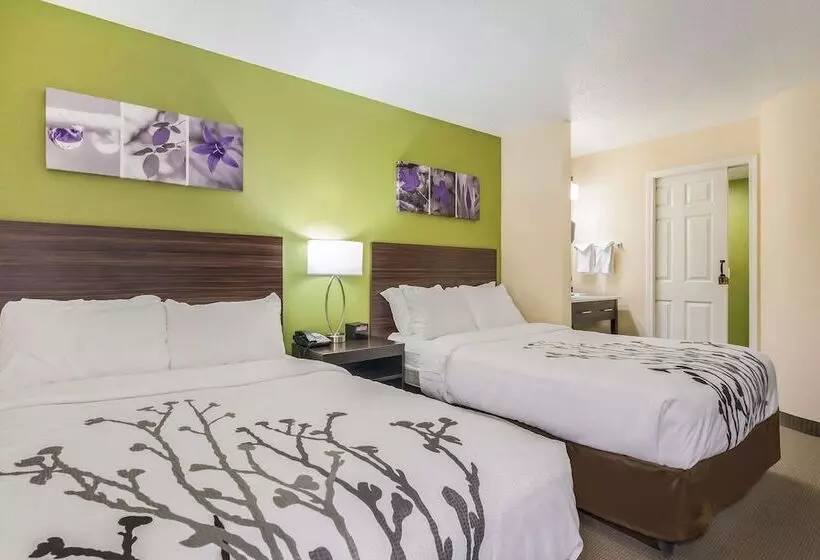 ２ダブルベッドのスタンダードルーム, Sleep Inn Wytheville I77 And I81
