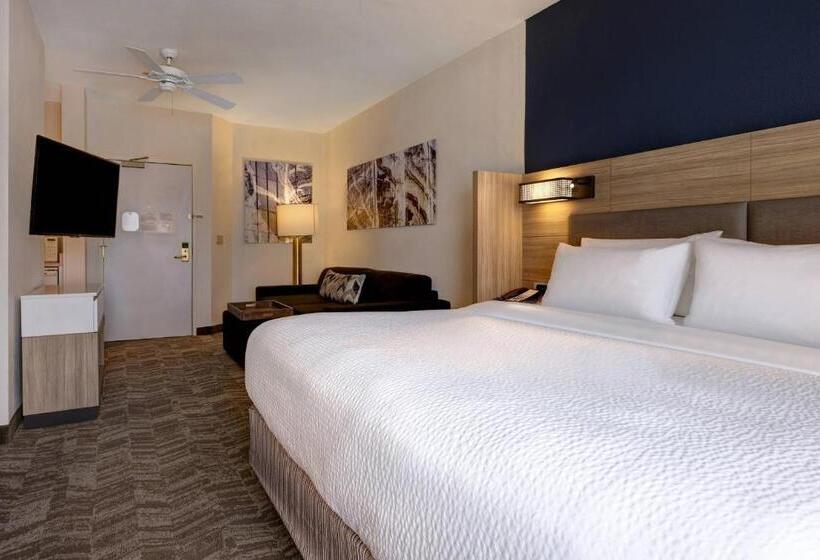 מיטת קינג בסוויטה, Springhill Suites By Marriott Las Cruces