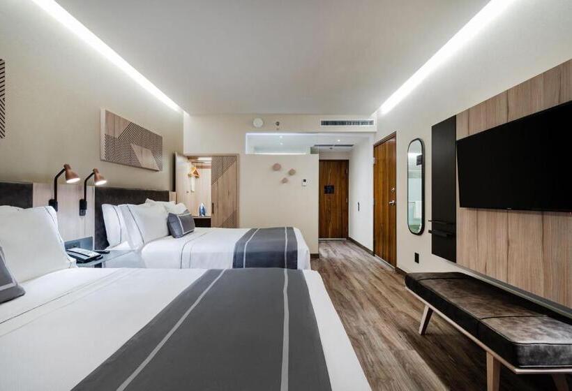 ２ダブルベッドのスタンダードルーム, City Express Plus By Marriott Mexicali