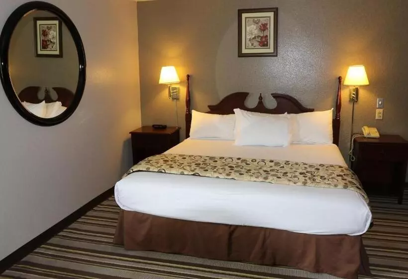 キングサイズベッドのスタンダードルーム, American Elite Inn