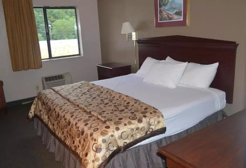 キングサイズベッドのスタンダードルーム, American Elite Inn