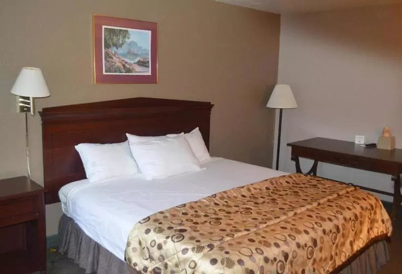 キングサイズベッドのスタンダードルーム, American Elite Inn