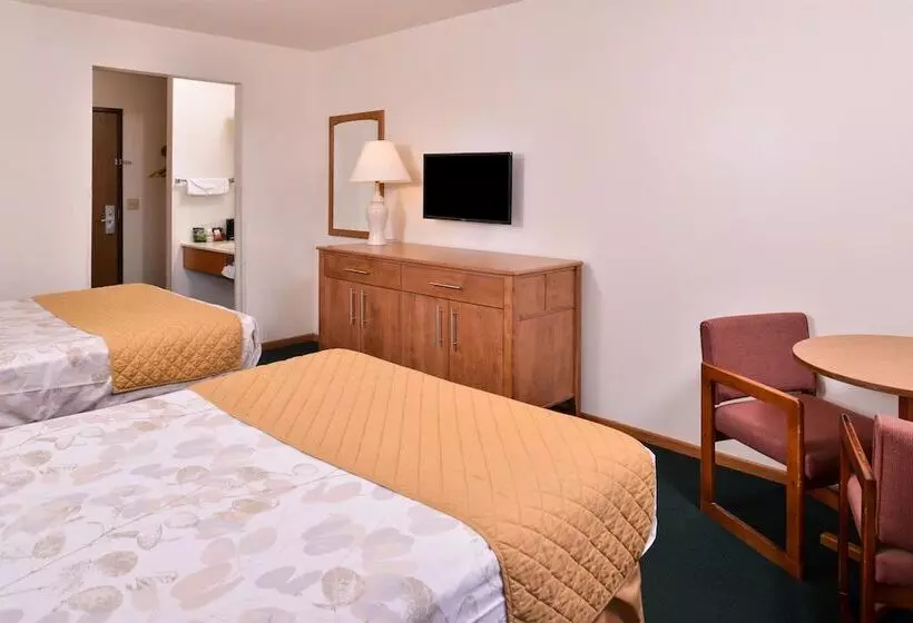 ２ダブルベッドのスタンダードルーム, Americas Best Value Inn Missouri Valley