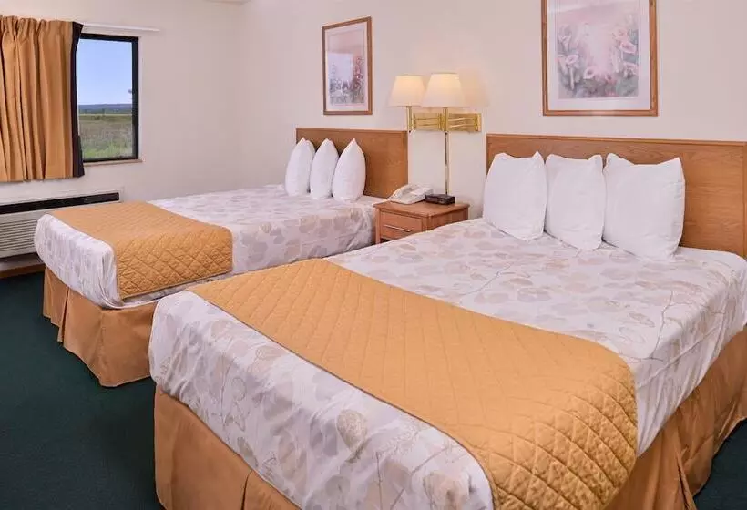 ２ダブルベッドのスタンダードルーム, Americas Best Value Inn Missouri Valley