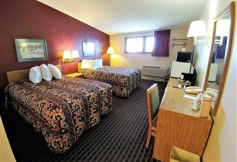 ２ダブルベッドのスタンダードルーム, Red Carpet Inn  Windom