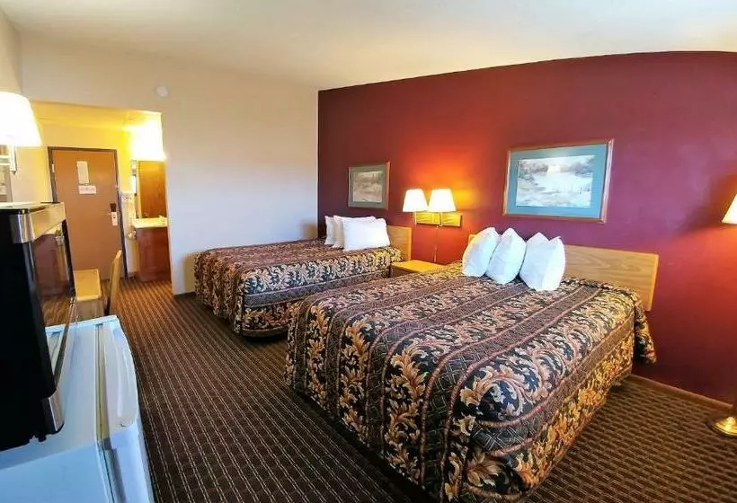 ２ダブルベッドのスタンダードルーム, Red Carpet Inn  Windom