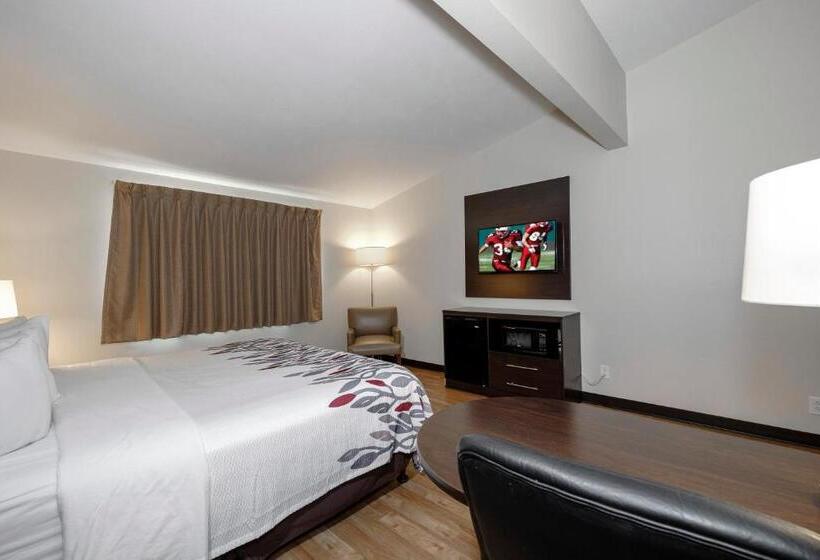 キングサイズベッドのスーペリアルーム, Red Roof Inn Vermillion  U Of South Dakota