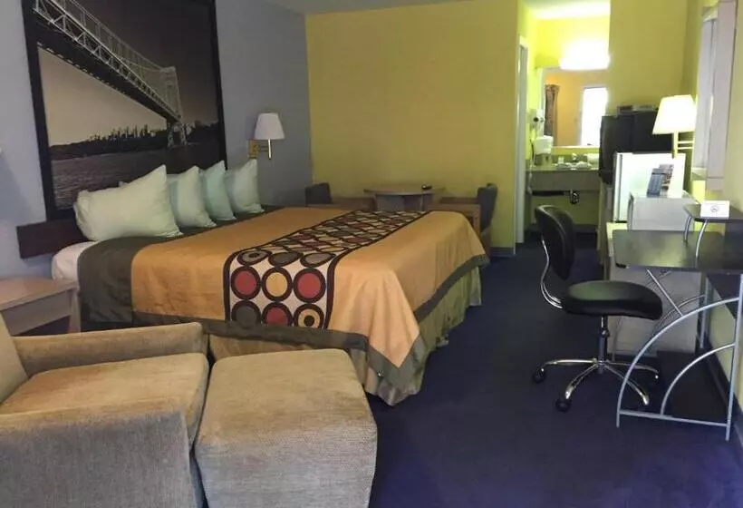 اتاق استاندارد با تخت بزرگ, Rest Inn Atlantic City Galloway