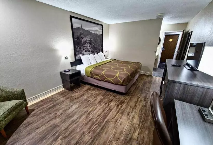身障者適用キングサイズベッドルーム, Super 8 By Wyndham Goodyear/phoenix Area