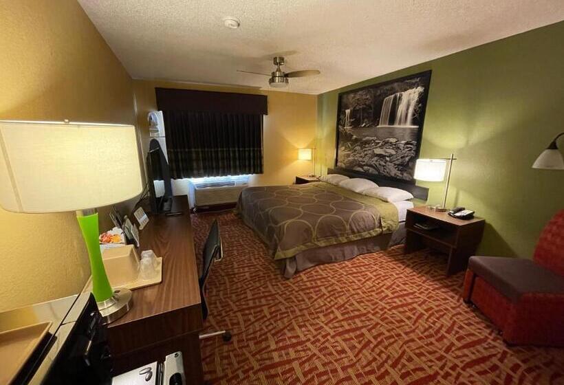 غرفة قياسية سرير كينج, Super 8 By Wyndham Van Buren/ft. Smith Area