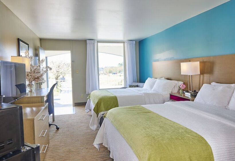 غرفه قياسيه سريرين مزدوجين, Sunset Beach Resort