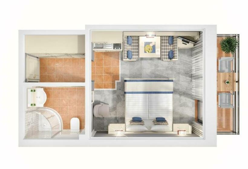 Номер Стандарт, Mondi Hotel Tscherms