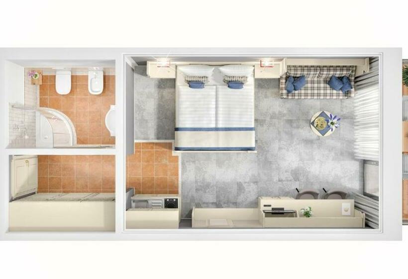 חדר סופריור, Mondi Hotel Tscherms