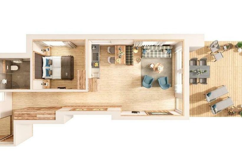 סוויטה, Mondi Hotel Tscherms